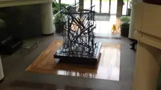 Top View of Stick Sculpture