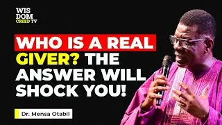 Giving Without This Understanding Can Keep You Very Broke - MENSA OTABIL MESSAGES