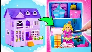Costruisci Mini Case 🏠 Crea la tua piccola casa accogliente 💖 Mini DIY divertenti ✨