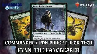 Fynn, the Fangbearer | Magic the Gathering Commander budget deck tech | EDH | Poison Infect