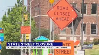 State Street closes, months of construction begin