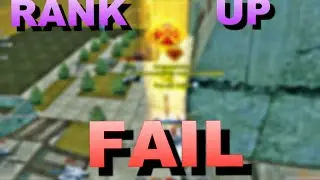 Tanki Online - Epic Rank up FAIL!  (Thug Life Version)