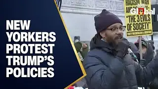 LIVE: New Yorkers Protest Trump Policies on First Anniversary of Second Term