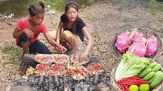 Mouth-Watering Grilled Turtle with Spicy Marinade Recipe @RinaAdventureAllTime