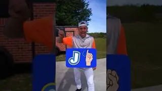 J is for J-Step Gainer! #ASL #acrobatics #videosforkids