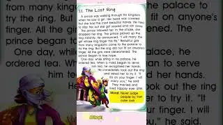 The Lost Ring | Bedtime Stories for kids | Short Story in English | Moral Stories Reading Club