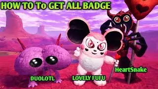 How To Get Lovely FuFu HeartSnake Duolotl Badge Morph In Tiny Universe Roleplay - Valentines Event 