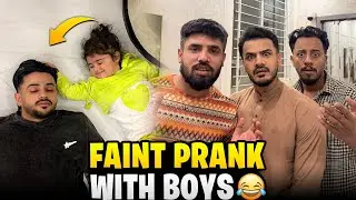 Aizal Ne Aur Maine Faint Prank Kiya 😂 || Prank agone Wrong 😂