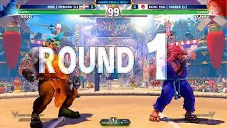 CAPCOM CUP 2017 SFV TOP 8 GRAND FINALS (RISE MENARD) vs (ECHO FOX TOKIDO)