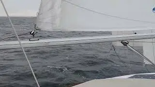 m/s Ty   nauticat 33. sailing to sweden   in Winther.  februar 2022