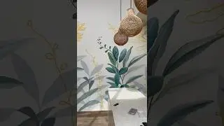 Tropical Mural #muralsyndicate #mural #muralpainting #painting #acrylicpainting #caramelukis #shorts