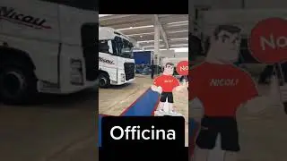 Trasformazione si un capannone in officina meccanica per autocarri #shorts