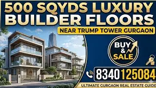 4BHK LUXURY BUILDER FLOORS. BUILDER FLOORS IN GATED SOCIETY. BUILDER FLOORS IN GURGAON.#builderfloor