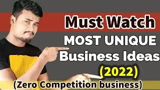 Top 4 Unique Business Ideas | Zero competition Startup ideas | India , 2021 #StartupIdeas #Business