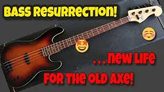 Mr. Bassman Bass from 1982 resurrected with new neck, new electronics and a lot of love!