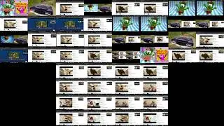 Gummib&auml;r's Slap Happy Shuffle Dance But There Are 61 Versions Played At Once