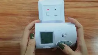 Wireless Digital RF Room Gas Boiler Thermostat