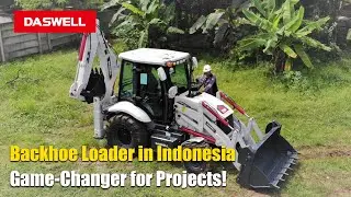 Tractor Backhoe Loader Indonesia| One Machine, Multiple Functions for Your Projects