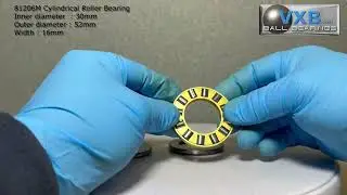 Comparison 30mm inner diameter Thrust Bearings 81206M vs Angular Contact Bearing 7206B
