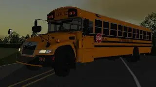 AM Route in EVSD Bus 340 | Rigs of Rods