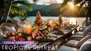 Lush Tropical Paradise | SOULFUL Ambience Music at a Luxury Tropical Resort