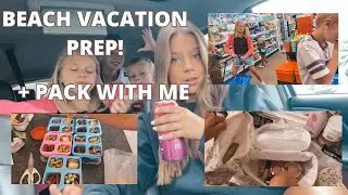BEACH VACATION SHOP WITH ME 🏖️+ Packing!!
