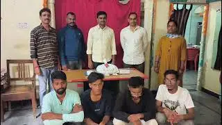 Excise Police Arrest Four in Medchal:The Medchal Excise Police Station conducted vehicle checks