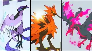Pok&eacute;mon Sword & Shield (Crown Tundra DLC) - All Legendary Bird Locations!