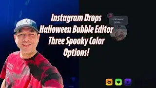 Instagram Drops Halloween Bubble Editor &ndash; Three Spooky Color Options!