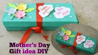 Mother's Day Gift ideas | Handmade Gift for Mother's Day | Empty Colgate Box Craft | Gifts Box DIY