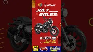 Keeway K-light 202 on Sale! Ready Stock! #keeway #klight #klight202 #sale #motorcycle #darmamotor