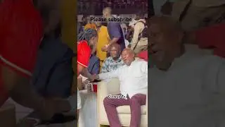 Ayigbe Edem With Pres. Mahama