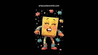 Dancing Puzzle Pieces &ndash; Mesmerizing Motion Art!1