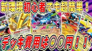 【ポケカ】初心者おすすめ！新環境で抜群の使いやすさ！簡単で強いデッキを徹底解説！