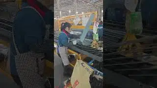 They&rsquo;re skilled in operation 👍👍#barrier #gate #door #automatic #factory