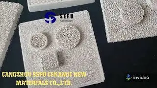 Ceramic Foam Filter - Cangzhou Sefu Ceramic New Materials Co., LTD.  #ceramic  #foundry #casting