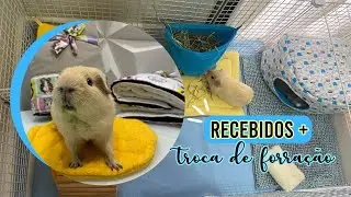 Recebidos da Farejando Store | Troca de Forração