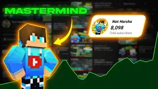 How To Grow Not Harshu MASTERMIND TRICK?🤯
