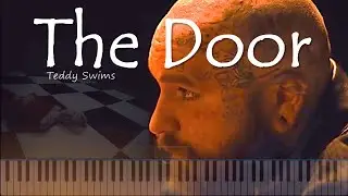Teddy Swims - The Door | Emotional Piano Cover by ClickRhythm