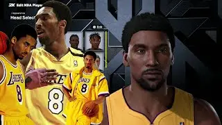 AFRO KOBE BRYANT FACE CREATION NBA 2K26