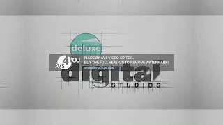 Deluxe Digital Studios Blu-ray Logo in Blue Chipmunk Effect