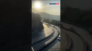 ACCIDENT ON #MUMBAI #PUNE EXPRESSWAY AT KHANDALA GHAT | #road #accidentnews #maharashtra #lonavala