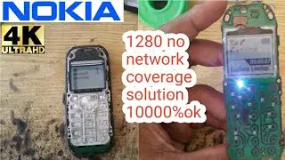Как исправить проблему отсутствия покрытия сети на Nokia 103+1280 Решение проблемы отсутствия пок...
