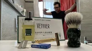 Merkur 34G - KAI - Omega EVO - Martin De Candre Vetyver - Guerlain Vetiver EDT