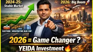 YEIDA 2026 = Game Changer  Jewar Airport Ke Saath Paisa Banega 🚀 #yeidaplots #jewarairportproperty