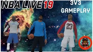 NBA Live 19 3v3 Gameplay! NBA Live 19 Best Builds! Must Watch!