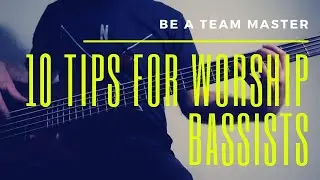 Playing bass in Church Worship Band