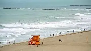 Hurricane Matthew Cam Rewind: South Beach, Miami