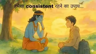 Why You Fail to Be Consistent - Krishna Explains🧠🎧✅👉