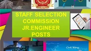 SSC JUNIOR ENGINEER RECRUITMENT 2019